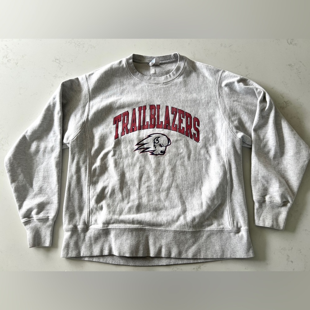 Vintage Dixie State Trailblazers Pullover Crew Neck Sweatshirt - Champion - XL